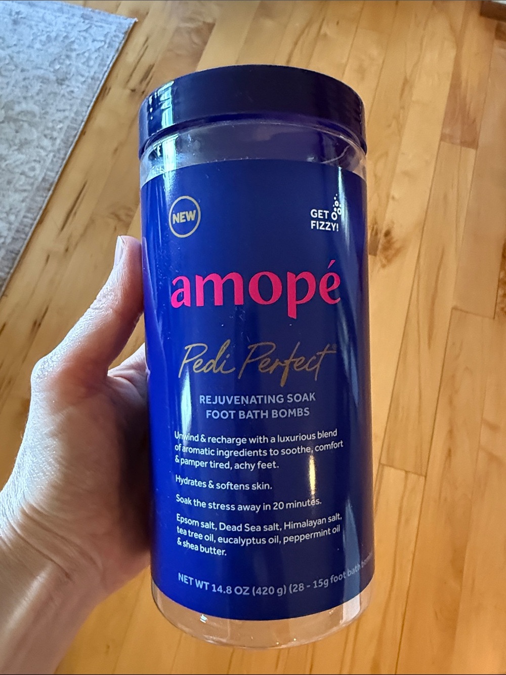 amope Pedi Perfect Rejuvenating Soak Foot Bath Bombs